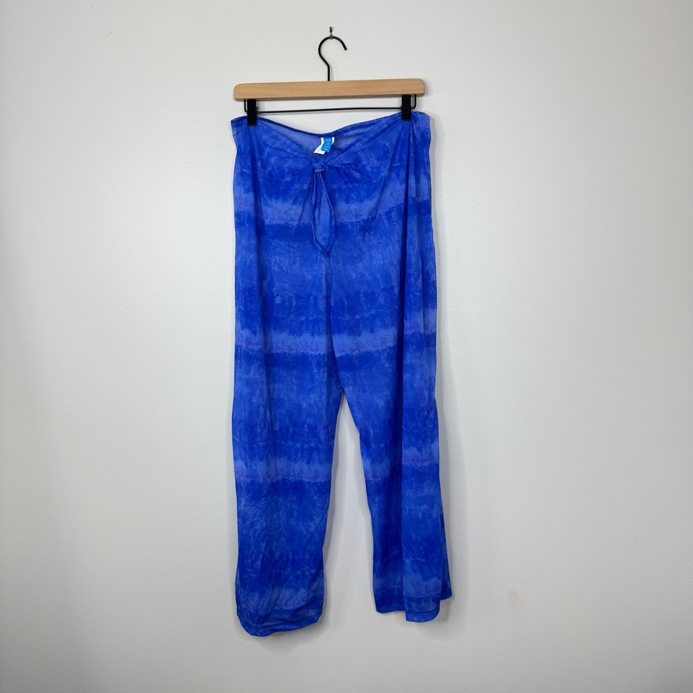 Sessa Mesh Beach Coverup Swim Pants Vintage M/L